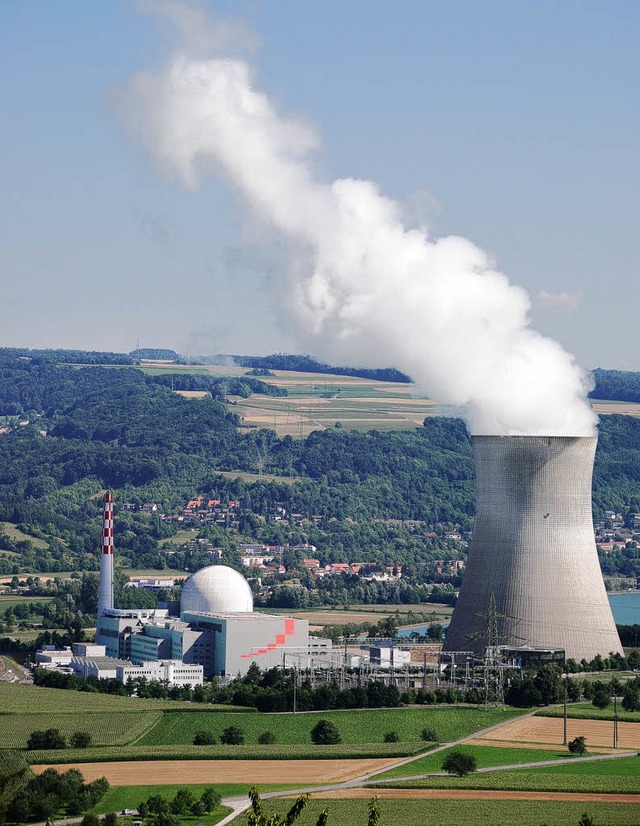 Das Kernkraftwerk Leibstadt   | Foto: BZ