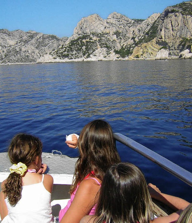 Die Bootsfahrt zur faszinierenden Fels...ghlights des diesjhrigen Aufenthaltes  | Foto: Privat