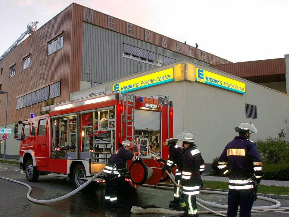 Brand in Einkaufszentrum schnell gelöscht Lörrach Badische Zeitung