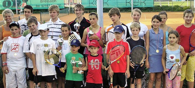 Erfolgreiche Teilnehmer und Pokalgewin...r Jugendwartin Monika Schmidt (links).  | Foto: Privat