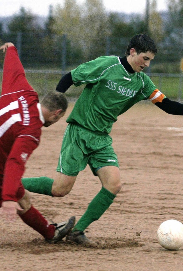 Ein bisschen Bammel hat der Favorit FC...ie des Aufsteigers und dem Hartplatz.   | Foto: Reinhardt