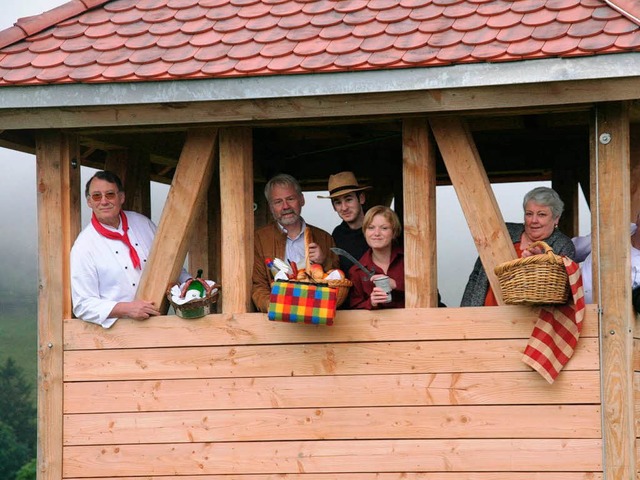 Nach dem Besuch der Barockschanze wink...#8220; in sechs Gersbacher Gaststtten  | Foto: Marlies Jung-Knoblich