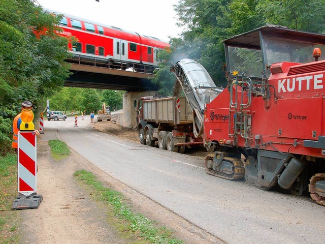 Eine Baustelle, die es in sich hat: Di...  Eimeldinger  mit Problemen behaftet.  | Foto: Markus Maier