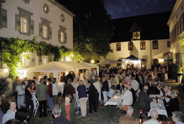 Stimmungsvoll sind die Museumsnchte in Mllheim bei Jazz, Wein und Kultur.   | Foto: Privat