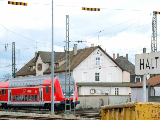 Haltinger Brger wollen den Lrm an der DB-Neubaustrecke stoppen.  | Foto: Herbert Frey