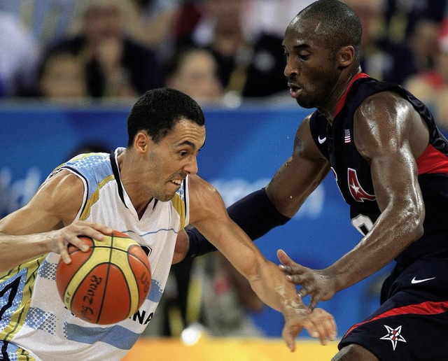 Der Argentinier Pablo Prigioni wrde s...US-Star hat ein bisschen was dagegen.   | Foto: afp