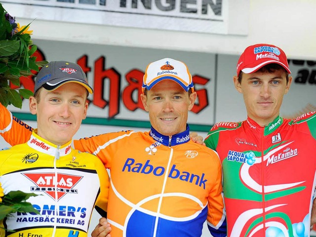Von links: Andreas Henig, Grischa Niermann, Andrei Kunitski  | Foto: Meinrad Schn
