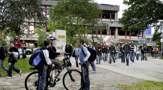 An der Staudinger Gesamtschule kostet ...er Spinde knftig 1,80 Euro pro Monat.  | Foto: archiv/ingo schneider