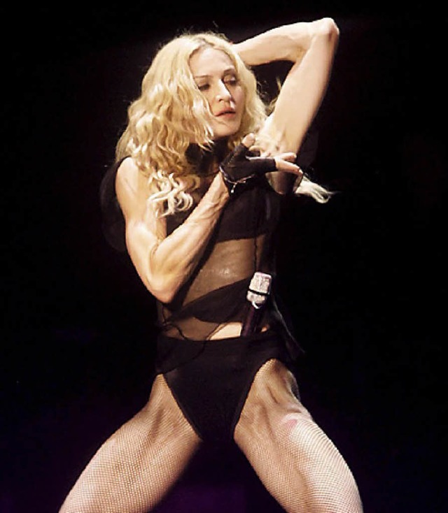 Muskulse Madonna   | Foto: DPA
