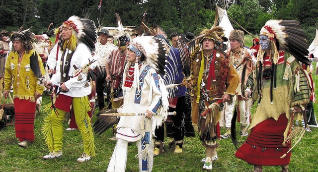 Wild sieht er zwar  aus, aber hinter d...ort ganz familir Jubilum gefeiert.    | Foto: Dorer