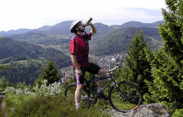 Neben den sportlich orientierten Mount...ung auch fr Genussradler erschlieen.  | Foto: gms/Daniel Gramespacher