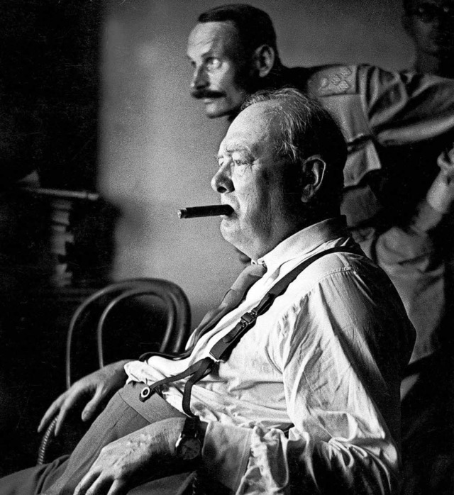 Der Historiker als Premierminister und Feldherr: Churchill 1944  | Foto: afp