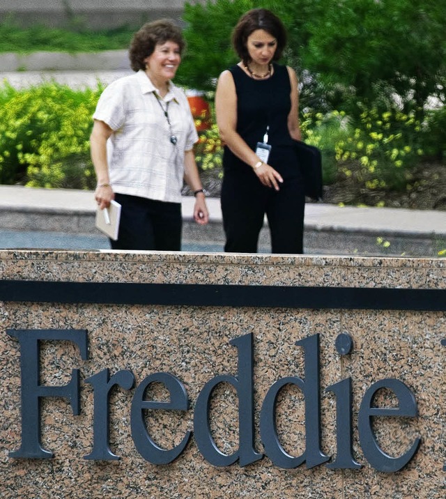 Im Hauptquartier von Freddie Mac    gibt es derzeit wenig Grund zum Lachen.    | Foto: afp