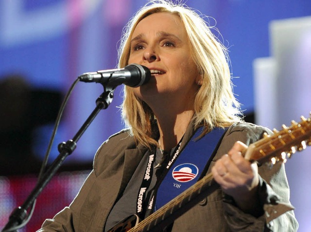 Rockstar Melissa Etheridge trat beim Konvent der Demokraten auf.   | Foto: dpa
