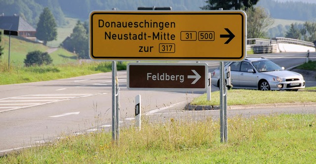 Wo geht&#8217;s zur Autobahn? Frher w...rwirrend, jetzt sind sie zu drftig.    | Foto: Thomas Winckelmann