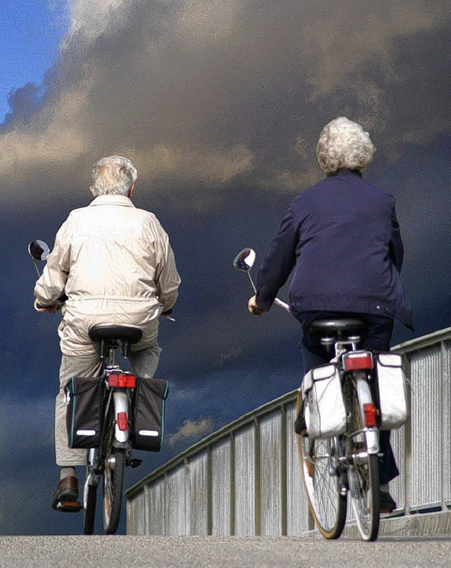 Senioren sind auf dem Rad besonders unfallgefhrdet.   | Foto: Fotolia