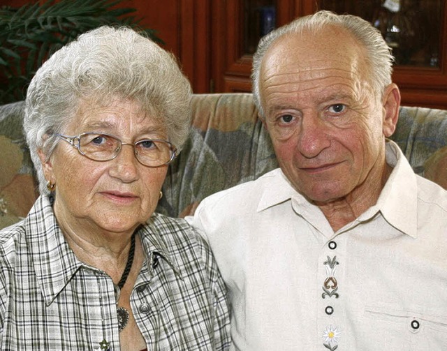 Margot und Werner Meier   | Foto: U. Hiller