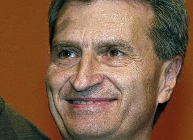 Gnther Oettinger  | Foto: dpa