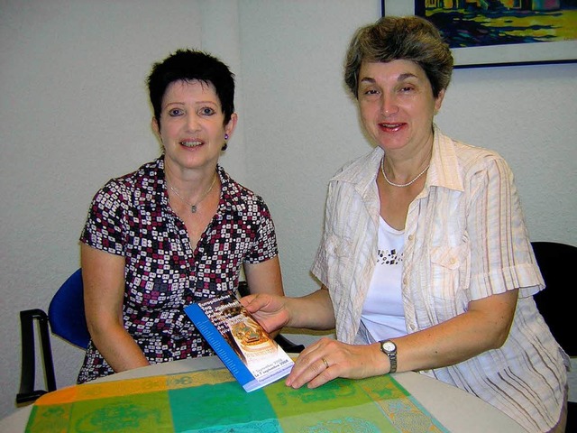 Stellen das Programm des Europischen ...Carola Grasse (links) und Hanna Fexer.  | Foto: Gerhard Walser