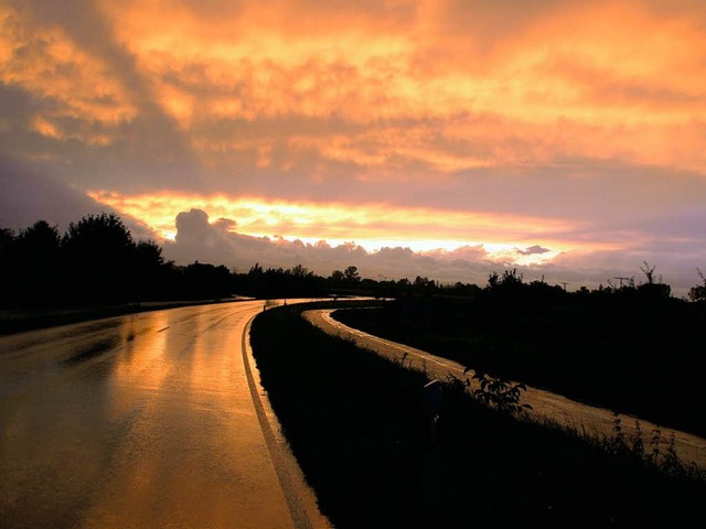 Regen und Sonne &#8211; so durchwachsen prsentierte sich das Wetter im August.  | Foto: Erika Sieberts