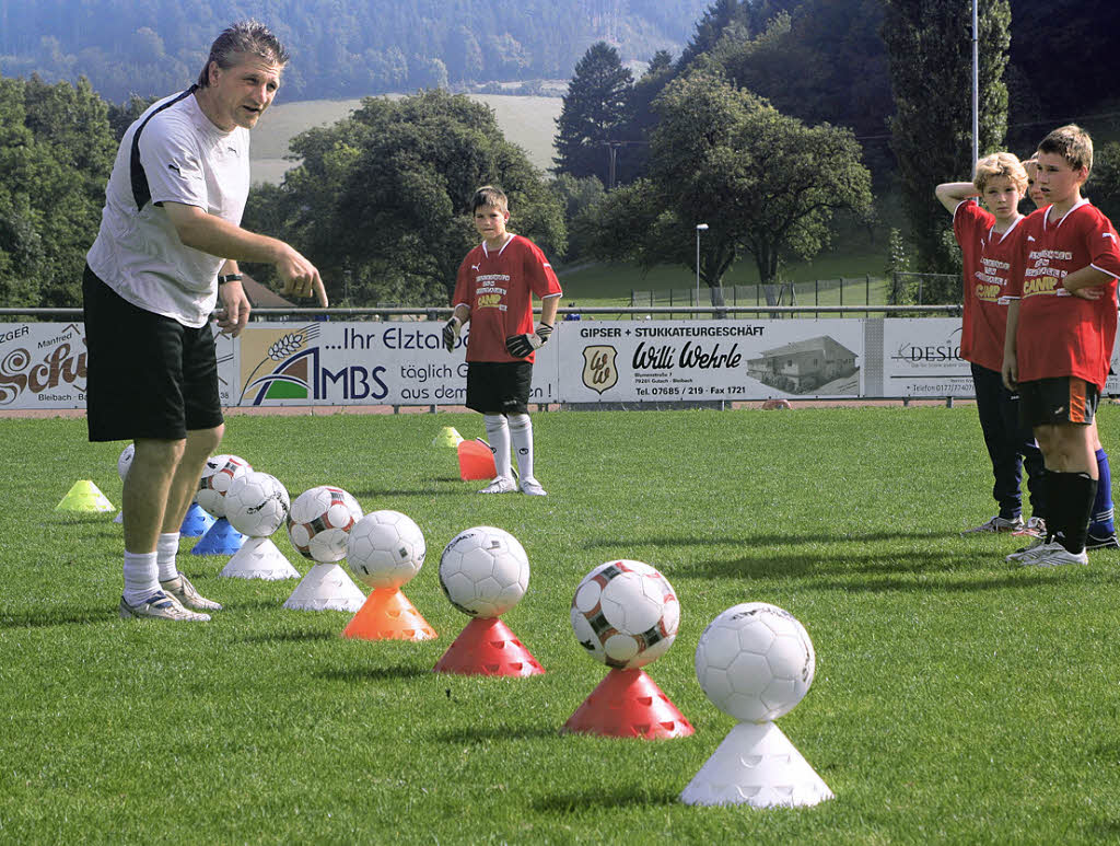 Fußballtraining mit ehemaligen Profis - Gutach im Breisgau - Badische