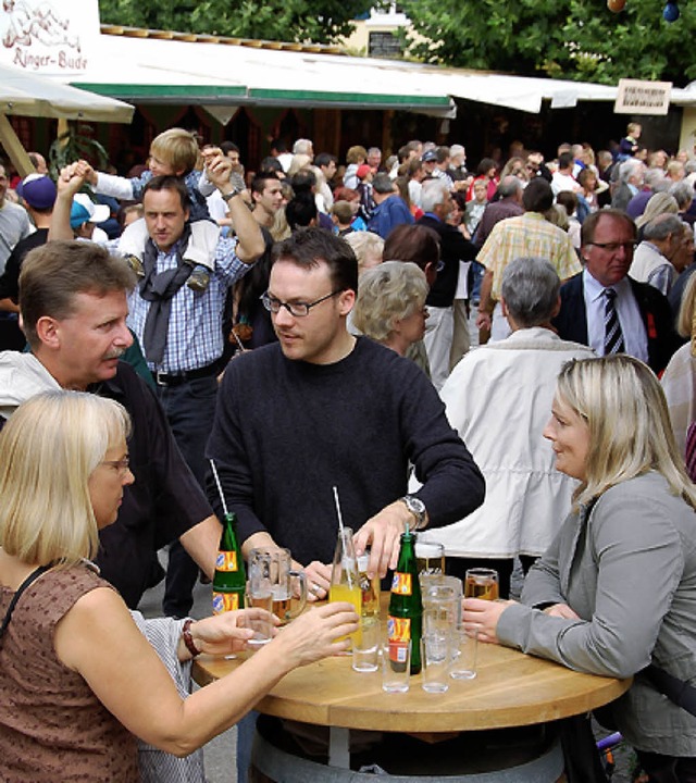 Das Budenfest ist ein Besuchermagnet.    | Foto: Maier