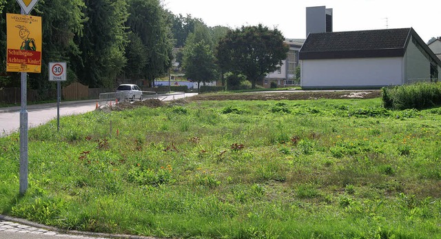 <Bildtext>Ortsabrundung in Wagenstadt:...er-Weg drei neue Baupltze.</Bildtext>  | Foto: Ilona Hge