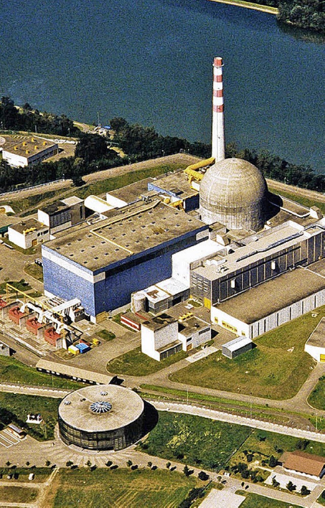 Damals noch kein Thema: Atomkraftwerk Leibstadt  | Foto: geistmann