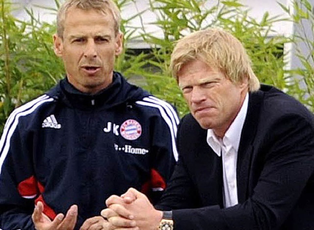 Vershnt: Klinsmann (links) und Kahn 