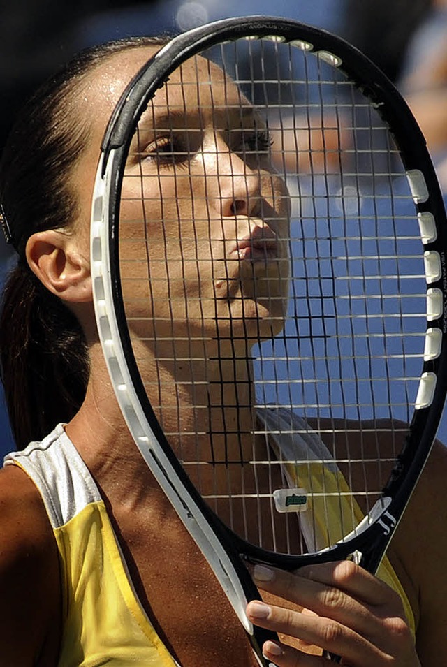 Beste Chancen auf den Tennis-Thron: die Serbin Jelana Jankovic   | Foto: afp