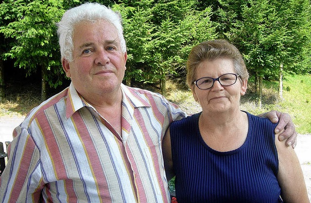 Seit 50 Jahren verheiratet: Berta und Andreas Schwendemann   | Foto: mek