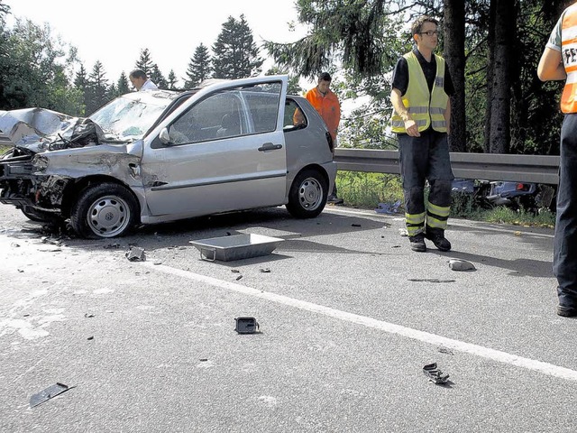 Tdlich verunglckt ist am Sonntag ein...r bei einem Unfall bei Hchenschwand.   | Foto: Bingold