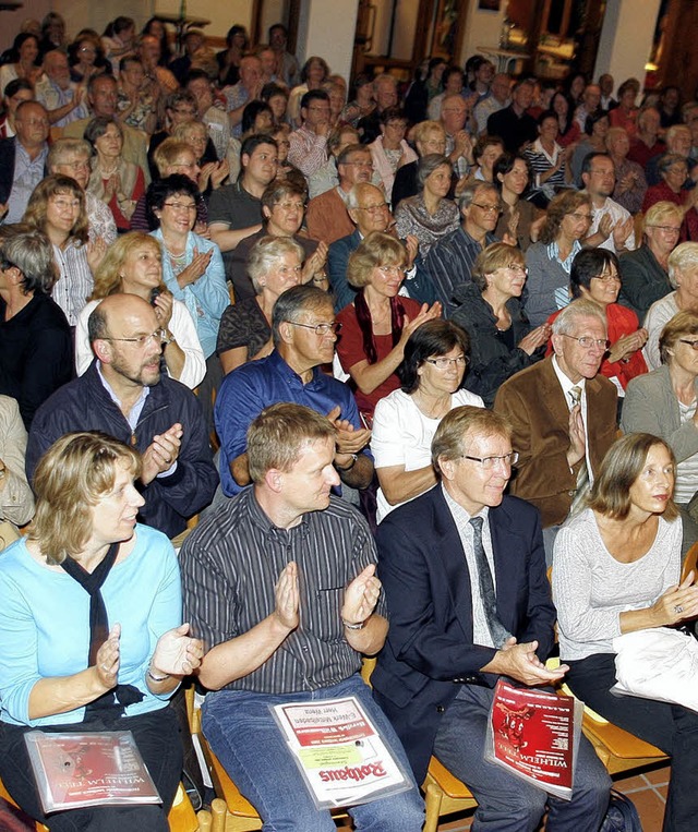 Das Brgerhaus war bei der Premiere ausverkauft. 