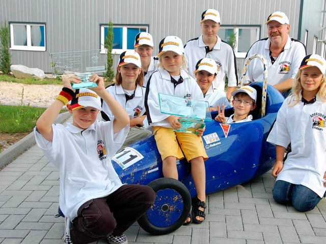 Der   Nachwuchs   der Seifenistenfreunde  Buggingen.   | Foto: Sigrid umiger