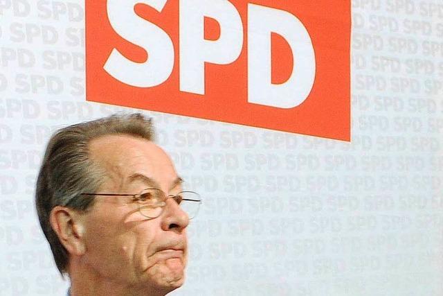 SPD-Vorstand nominiert Müntefering als Parteichef