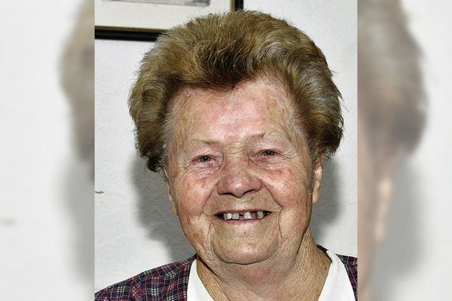 Hilda Schwörer wurde 95 Jahre