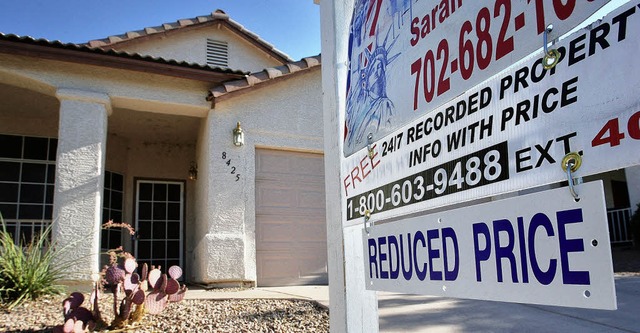 Im freien Fall: Preise fr Immobilien in den Vereinigten Staaten  | Foto: AFP