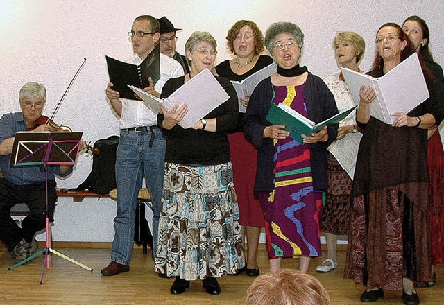 <Bildtext>Musik  aus dem Schtetl:  Ein... Tag der jdischen Kultur. </Bildtext>  | Foto: Regine Ounas-Krusel