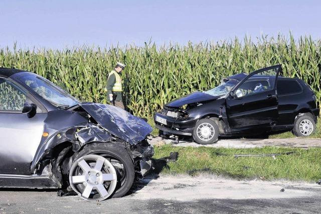 Unfall – zwei Autofahrer verletzt