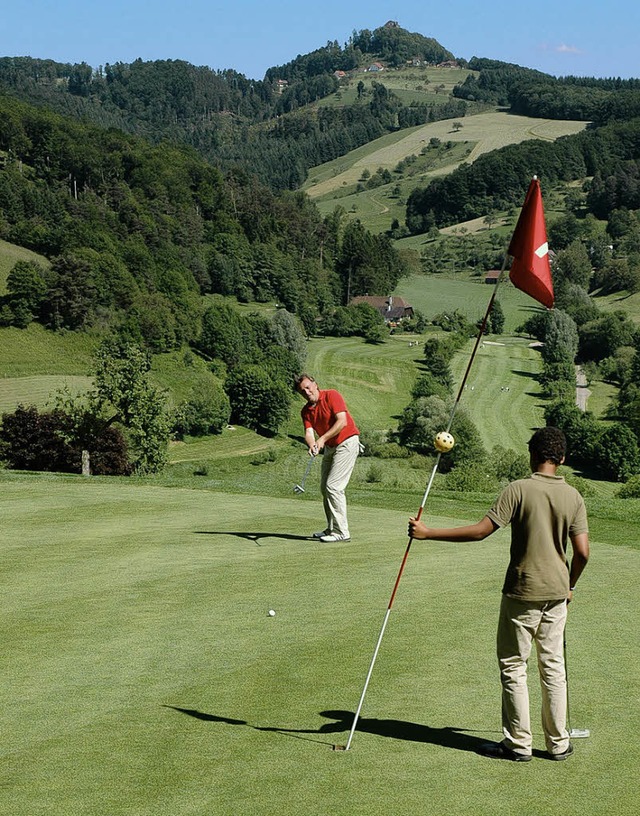 Stolz ist der Golfclub Ortenau auf  18 Loch.   | Foto: Wolfram Khli