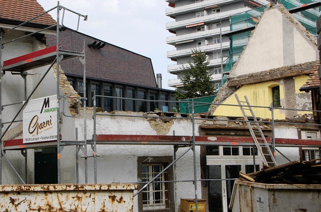 Alte Feuerwache: ausgebeint.   | Foto: Trenz