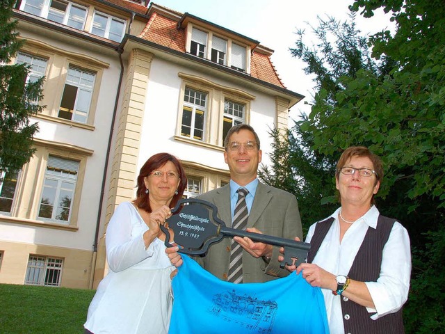 Christine Gampp, Hanno Hurth und Silvia Lindenau  | Foto: hans-jrgen trul
