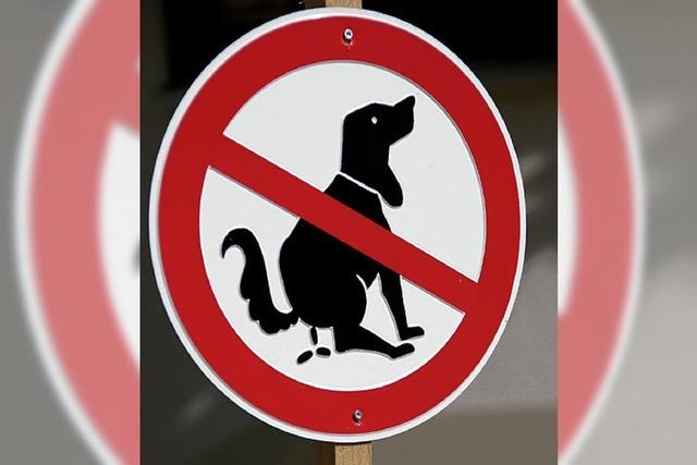 NEBENBEI GESAGT: Hundehaufen verboten