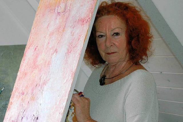 Die Malerin Carmen Gukelberger