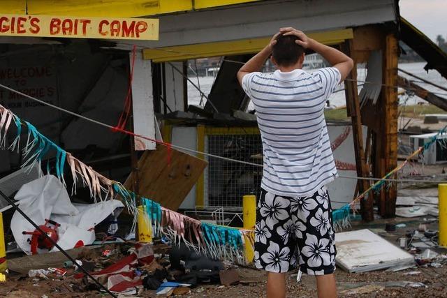 Hurrikan Ike: Rettungsaktion gestartet