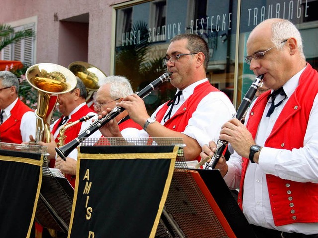 Blasmusik aus dem Elsass.  | Foto: Christine Aniol