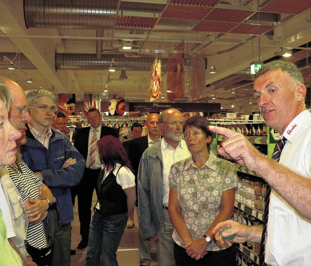 Kundenforum zum Thema Bio: Familia-Cen...sgsten im Waldshuter Familia-Markt.    | Foto: Herbst