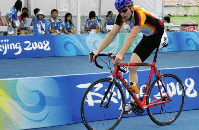 Tobias Graf beim Rennen in Peking  | Foto: BZ