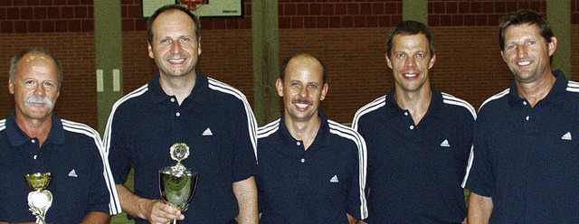 Vereinsmeister des  Tischtennisclubs L...eas Polnau (alle Herren Einzel A).   | Foto: Paul Schleer