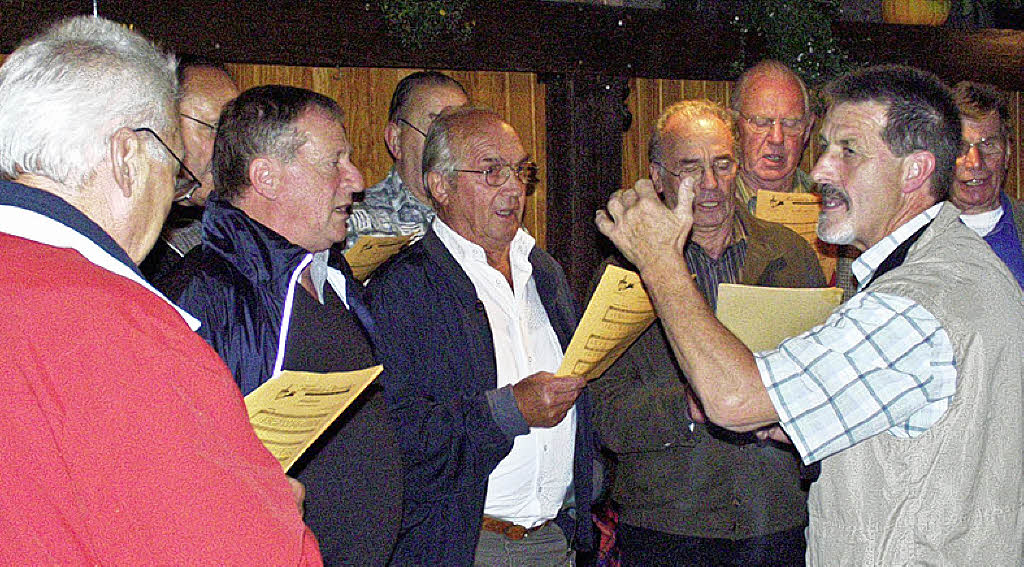 Geselligkeit und Unterhaltung bei den Sängerinnen - Lörrach - Badische ...